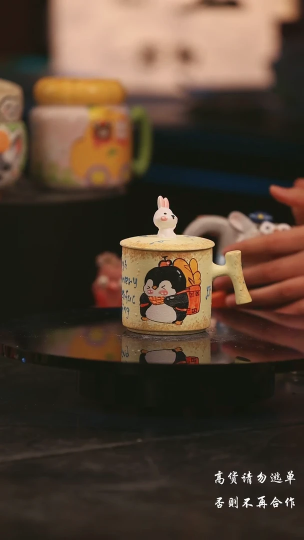 陶瓷景德镇可爱设计师款陶瓷