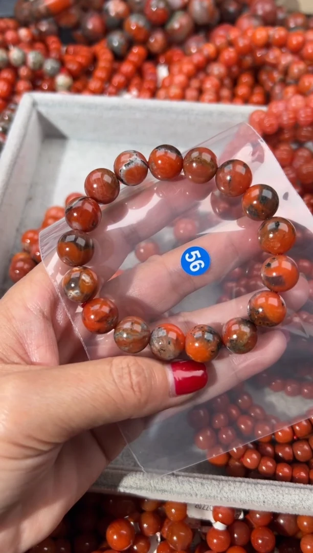 未镶嵌手串南红玛瑙12+