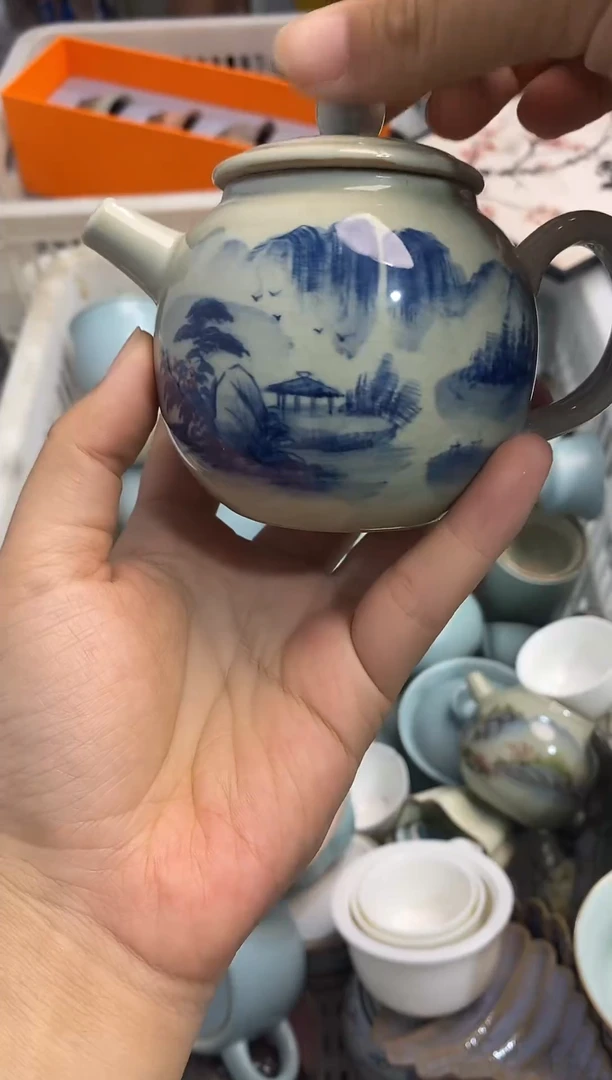 高端 茶壶 茶杯 茶具 轻轻微瑕