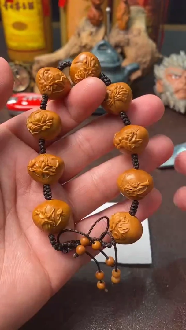 【闪购商品】橄榄核手串/手链28-小荷花手串一条