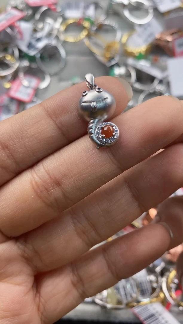 银S925镶嵌戒指翡翠2222----9