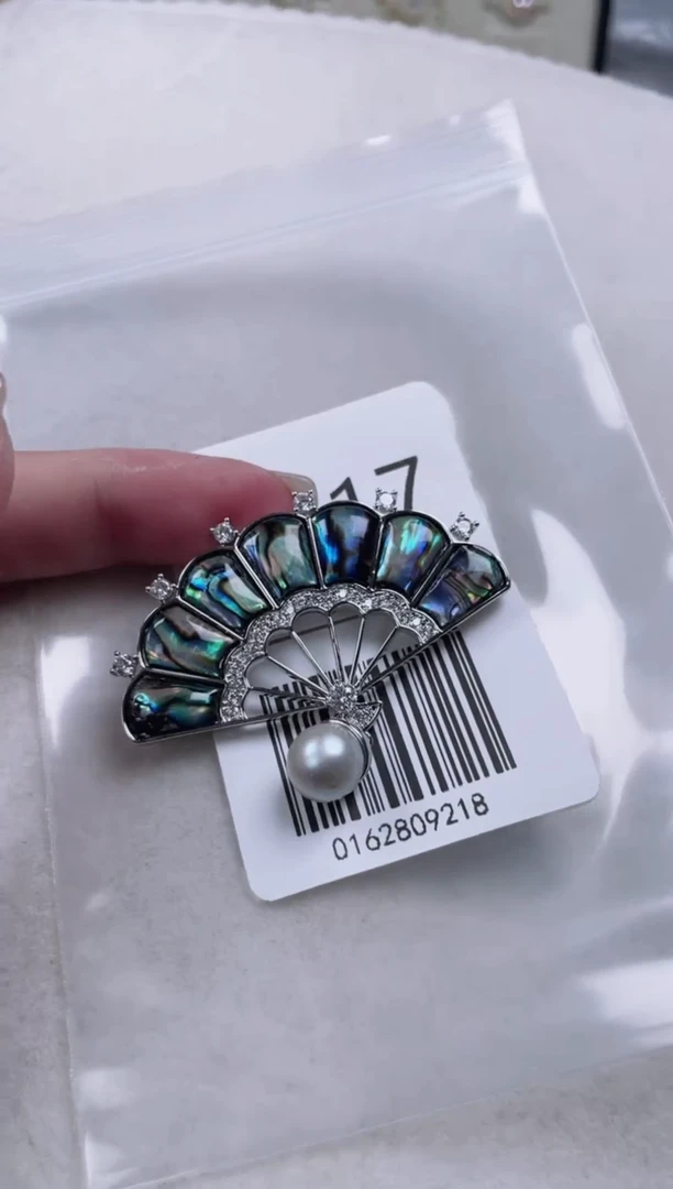 【闪购商品】海水珍珠胸针未镶嵌S217