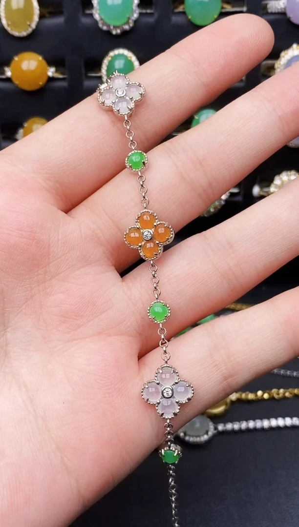 银S925镶嵌戒指翡翠4170