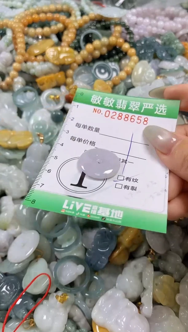 翡翠未镶嵌颈饰闪购0288658