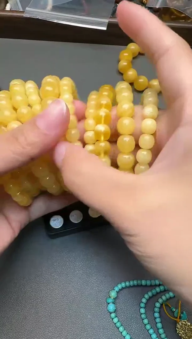 裸石蜜蜡未镶嵌蜜蜡单圈