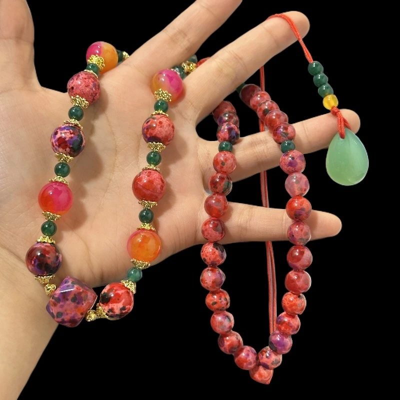 云藏天根雪域宫廷毛衣链吊坠A23-06