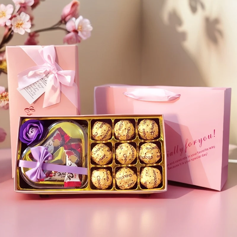 精美巧克力礼盒开学季圣诞节实用礼物送幼儿园男女老师实用之选