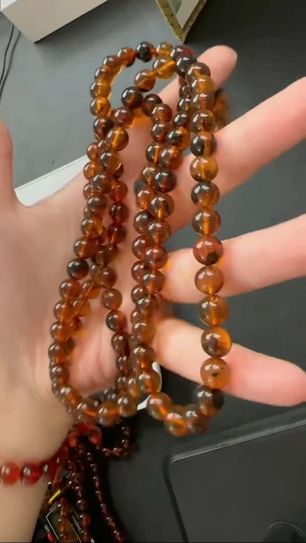 【闪购商品】琥珀颈饰未镶嵌WY0219087多样性发一