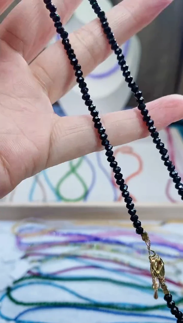 【闪购商品】尖晶石项链14K金镶嵌诗颜甄选珠宝SYZB09