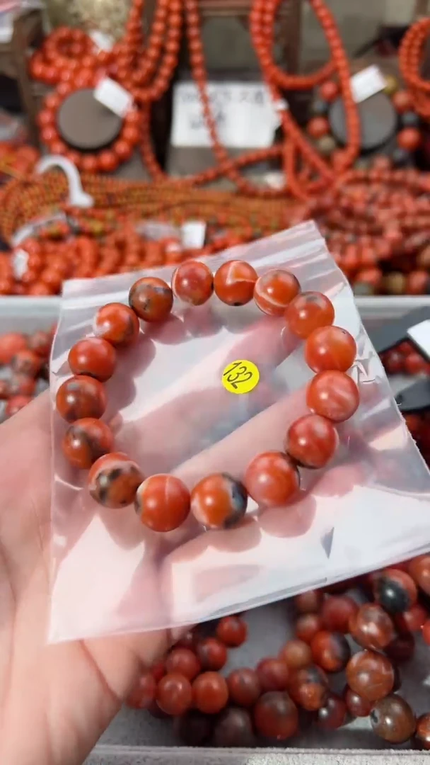 【闪购商品】南红玛瑙手串未镶嵌13