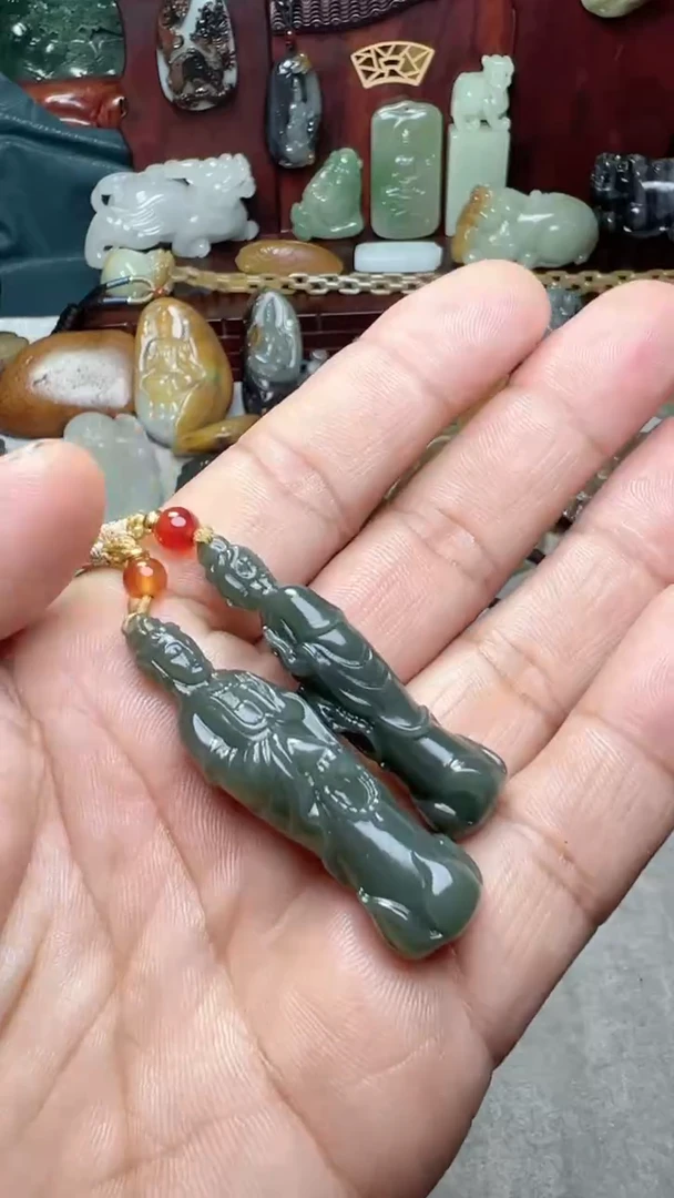 【闪购商品】和田玉挂件未镶嵌2