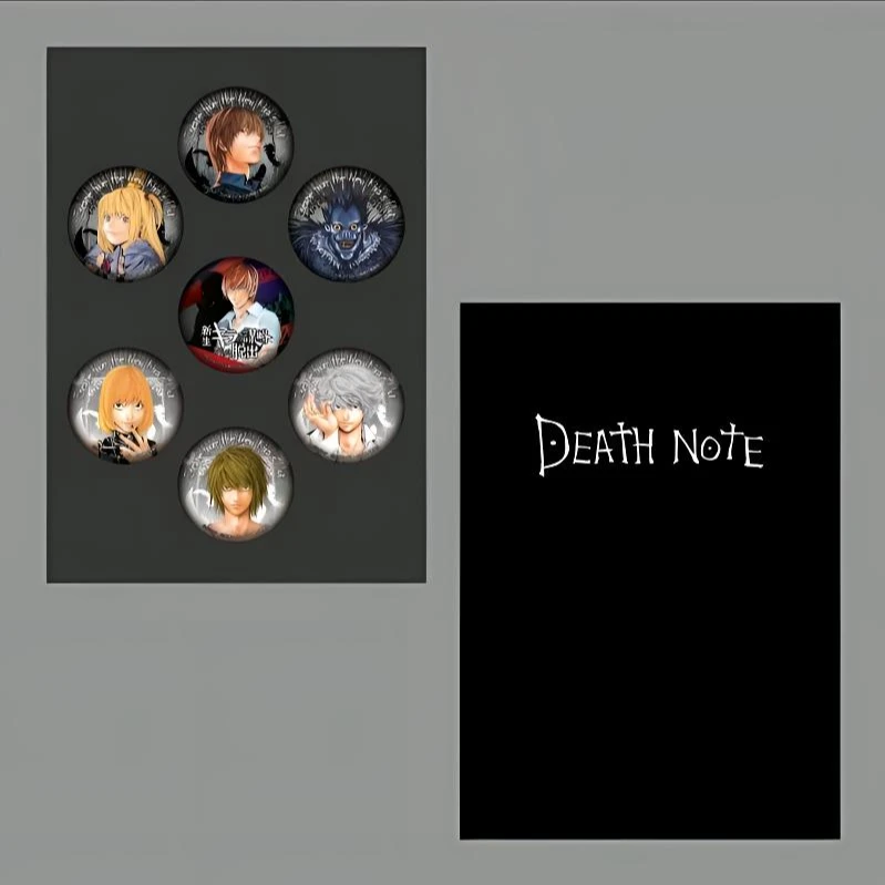 【死亡笔记】名古屋快闪吧唧卡/密室逃脱系列典藏盲盒 日谷国现