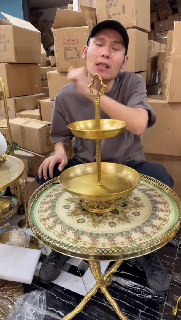 黄铜 黛姿家居装饰品摆件