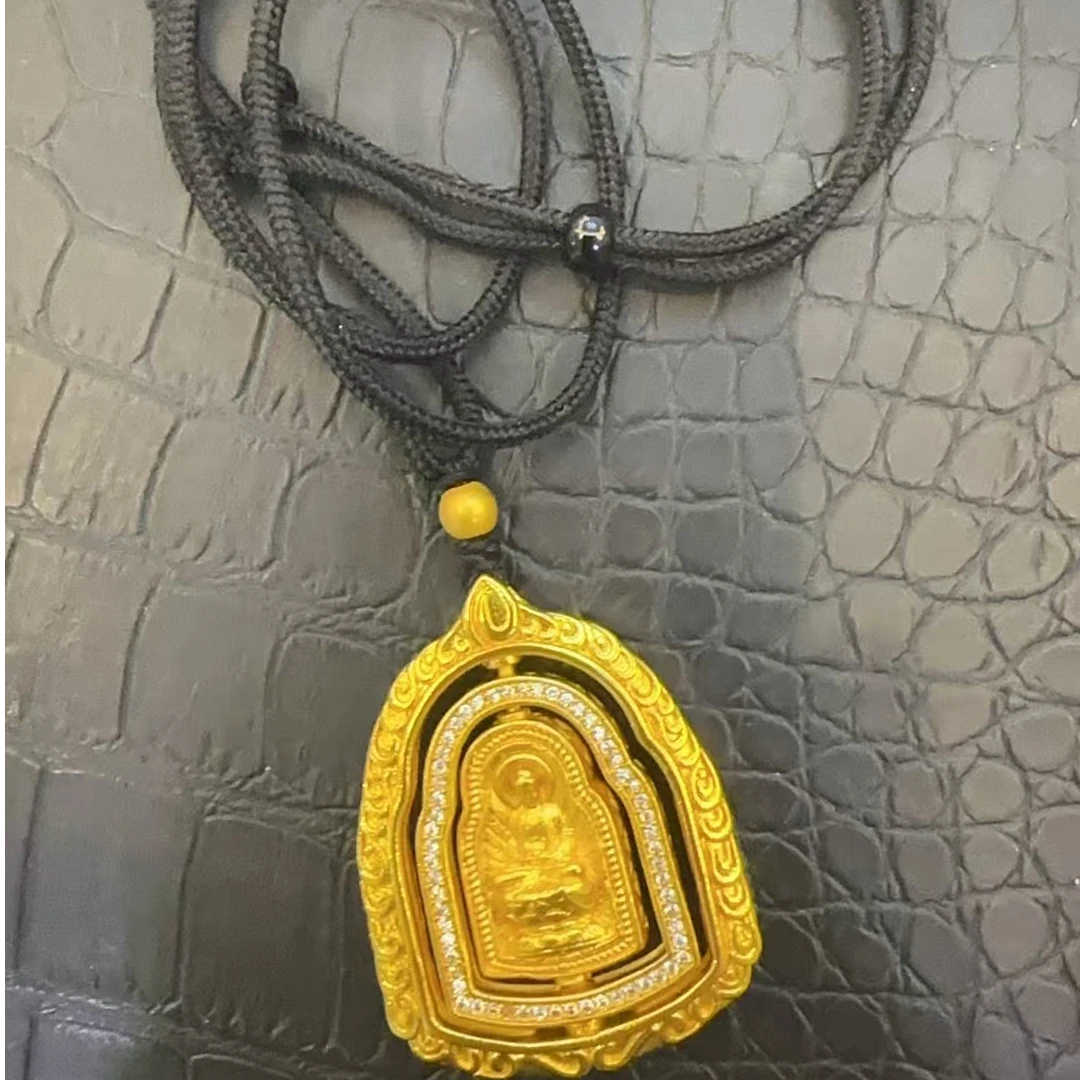 吊坠 D158【私人定制】时尚百搭雕刻如来吊坠