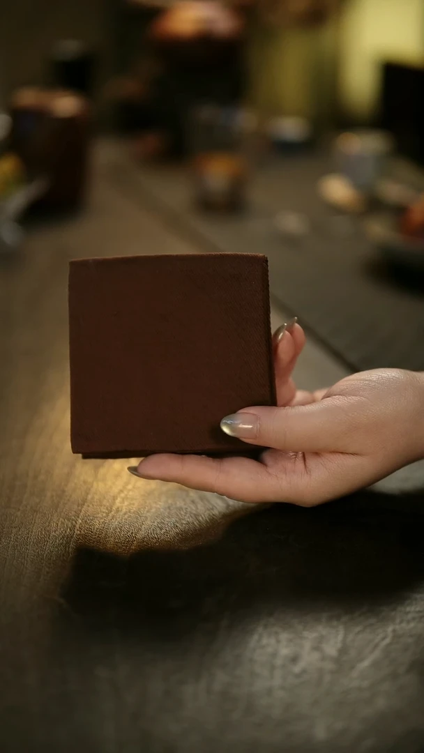 阿眠      棉麻高级吸水茶巾小号