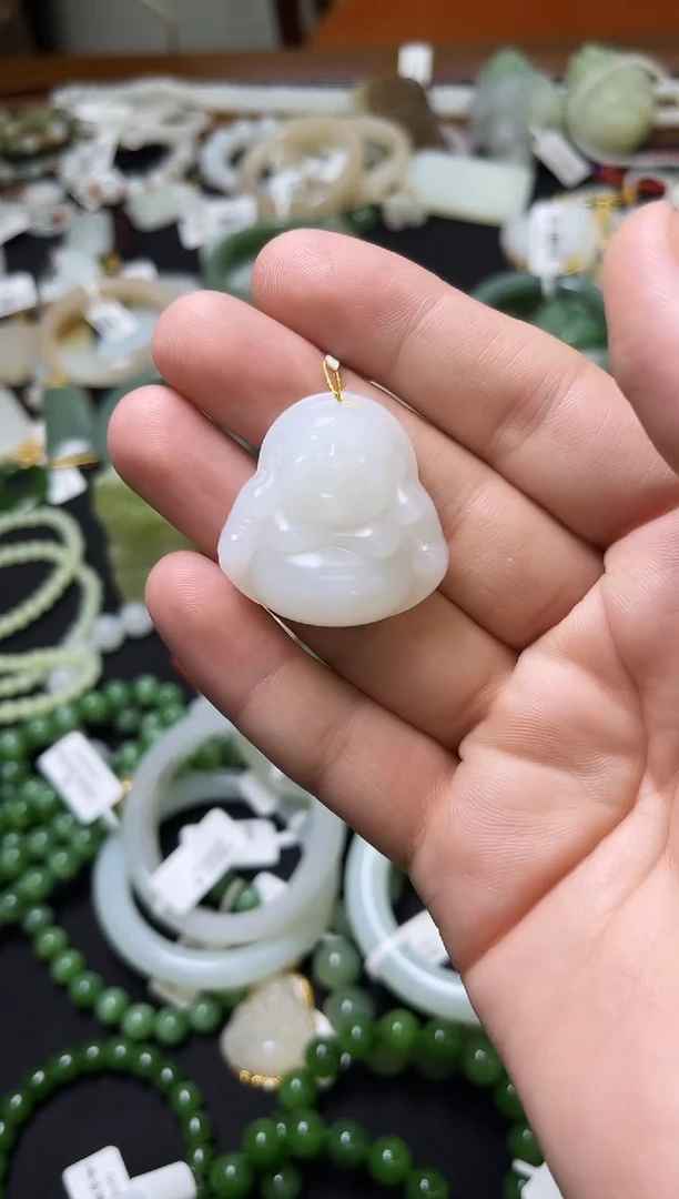 颈饰未镶嵌和田玉爱*小艾多样性发货拍一发一