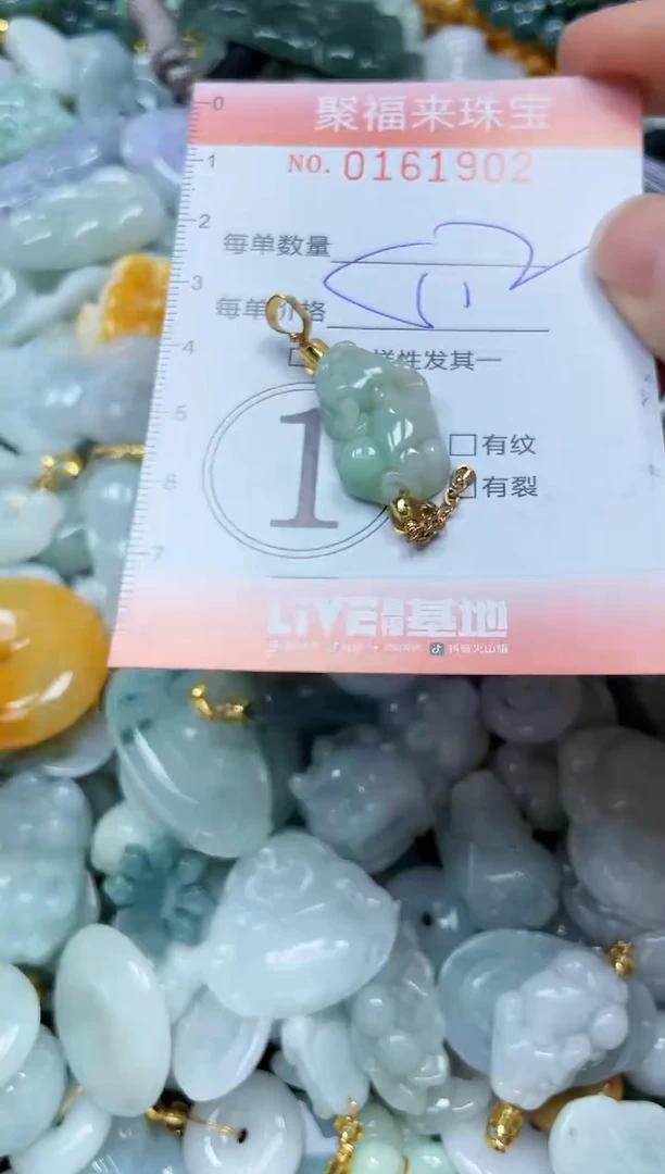 翡翠未镶嵌颈饰闪购0161902