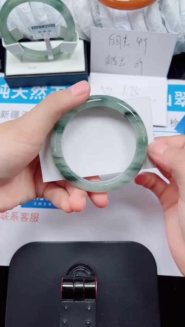 未镶嵌手镯石英质玉149-54/55