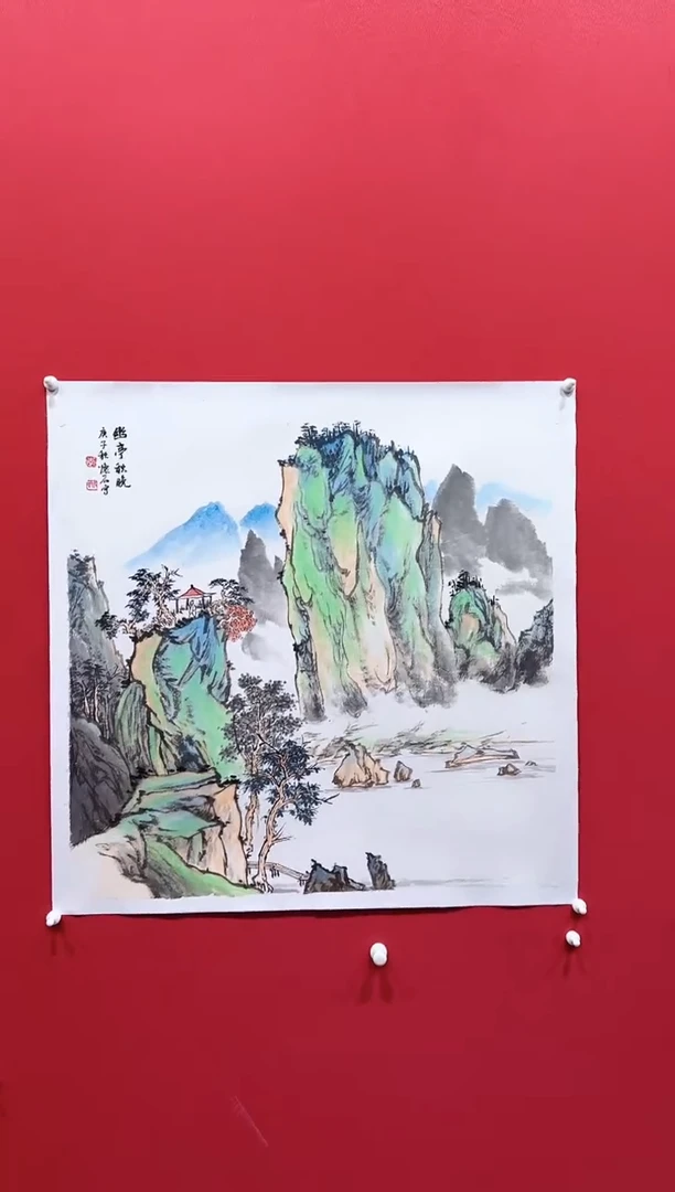 【闪购商品】国画李国民68*68........