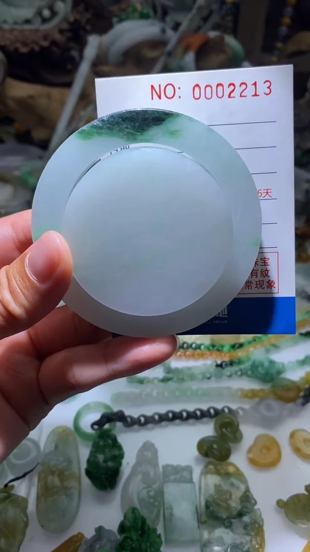 定制翡翠未镶嵌m**y翡翠手镯