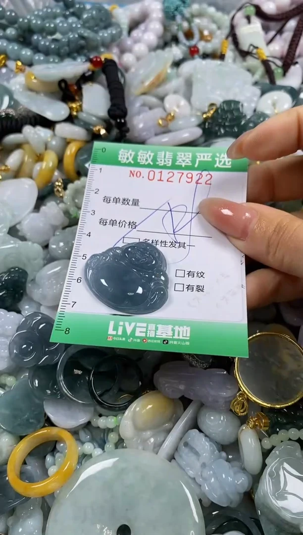 【闪购商品】翡翠颈饰未镶嵌闪购0127922多样性发其一