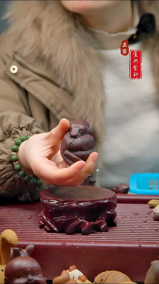 紫砂茶宠宜兴紫砂茶宠摆件