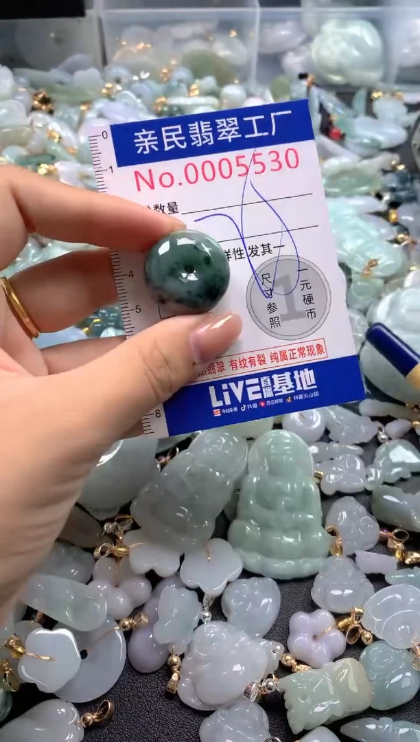 颈饰未镶嵌翡翠5530