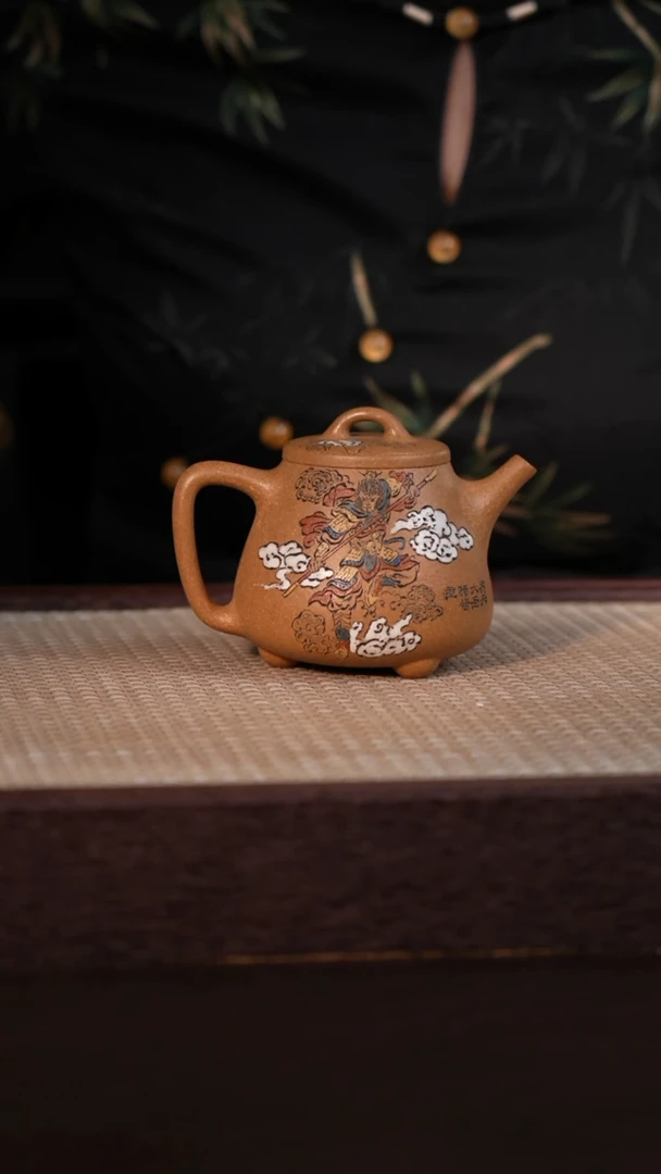 茶壶紫砂老段泥 240cc