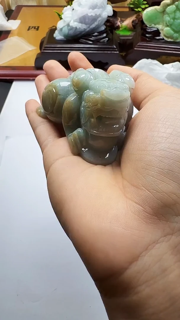 吊坠(不含链)未镶嵌翡翠1