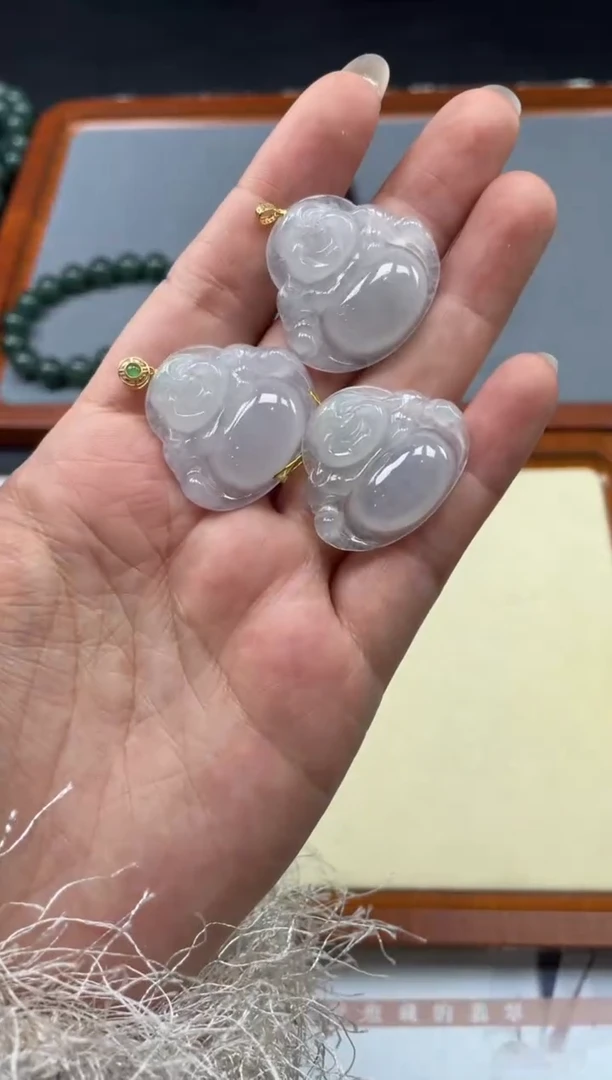 【闪购商品】定制翡翠18K金镶嵌-07HDJT0135844多样性发其一