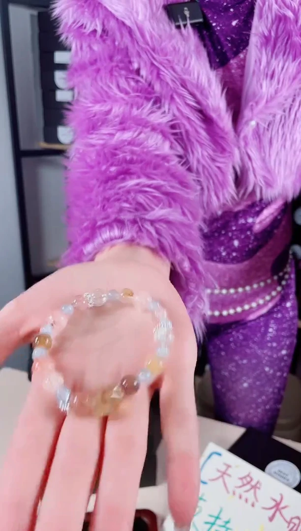 未镶嵌手链水晶设计款水晶手串大促