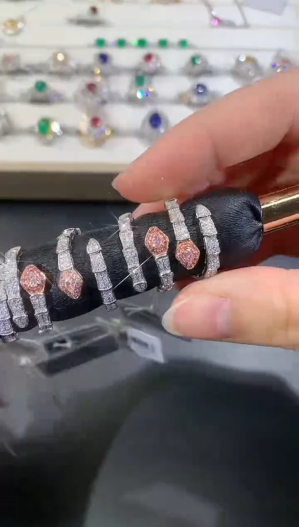 【闪购商品】钻石戒指18K金镶嵌Z43|3999.9