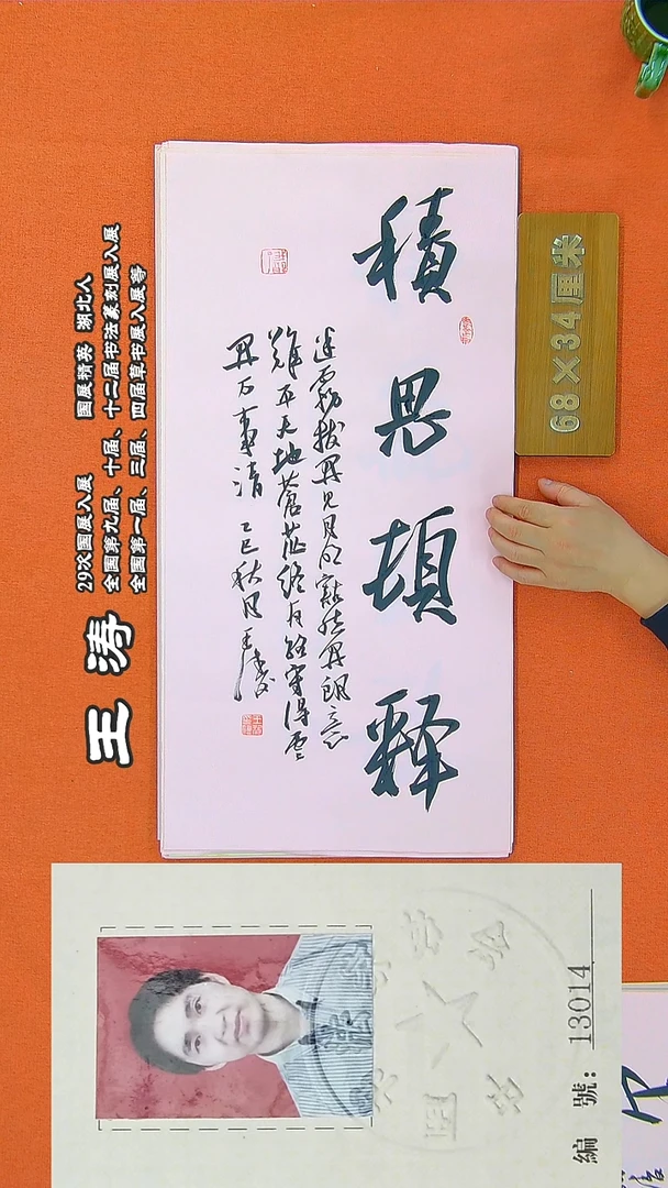 书法28R王涛书法作品