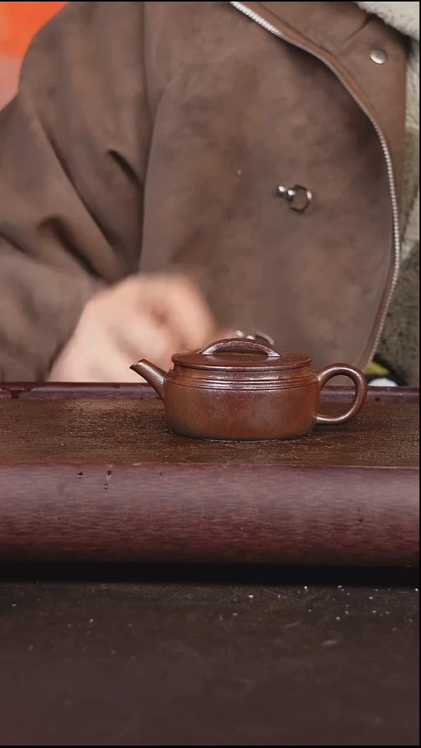 茶壶紫砂柴烧 壶