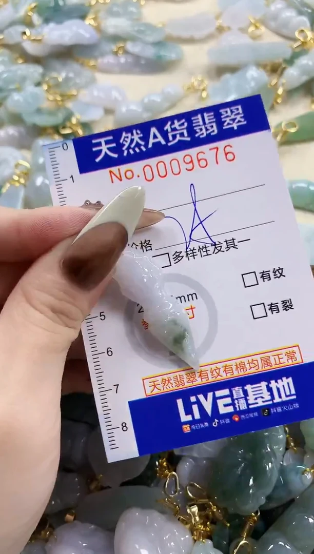 颈饰未镶嵌翡翠天然A货翡翠