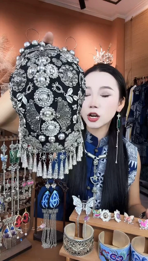 刺绣纯手工民族风帽子