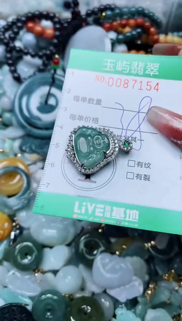【闪购商品】翡翠颈饰未镶嵌闪购0087154