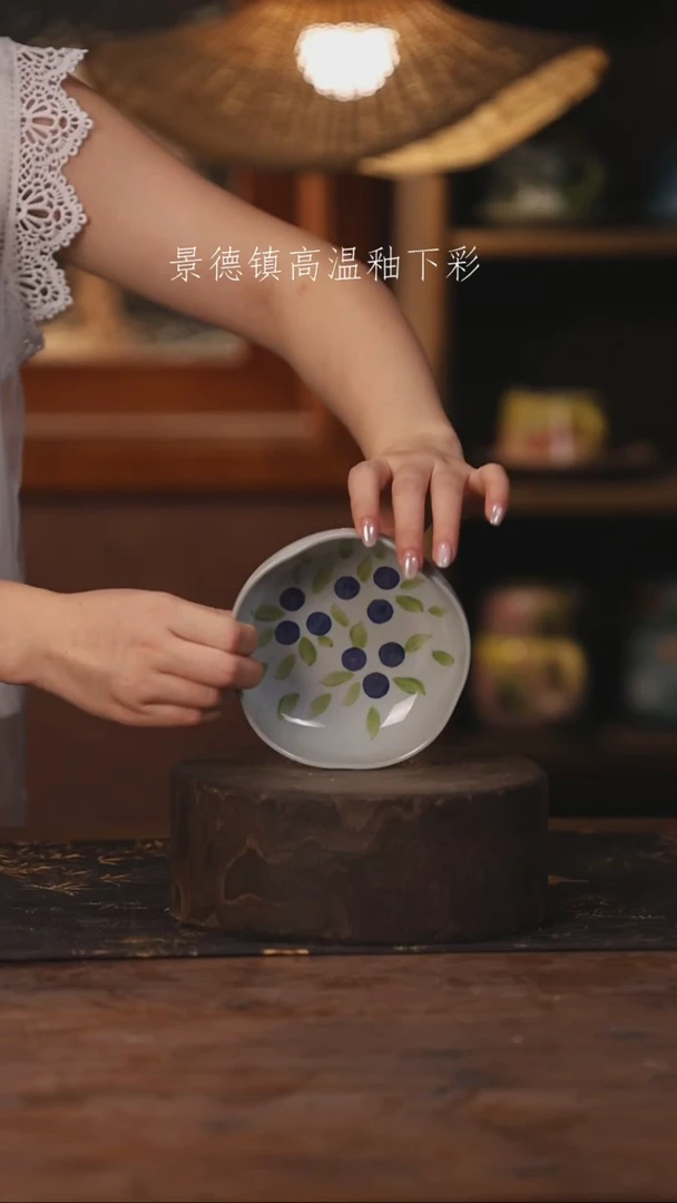 景德镇高温釉下手绘陶瓷