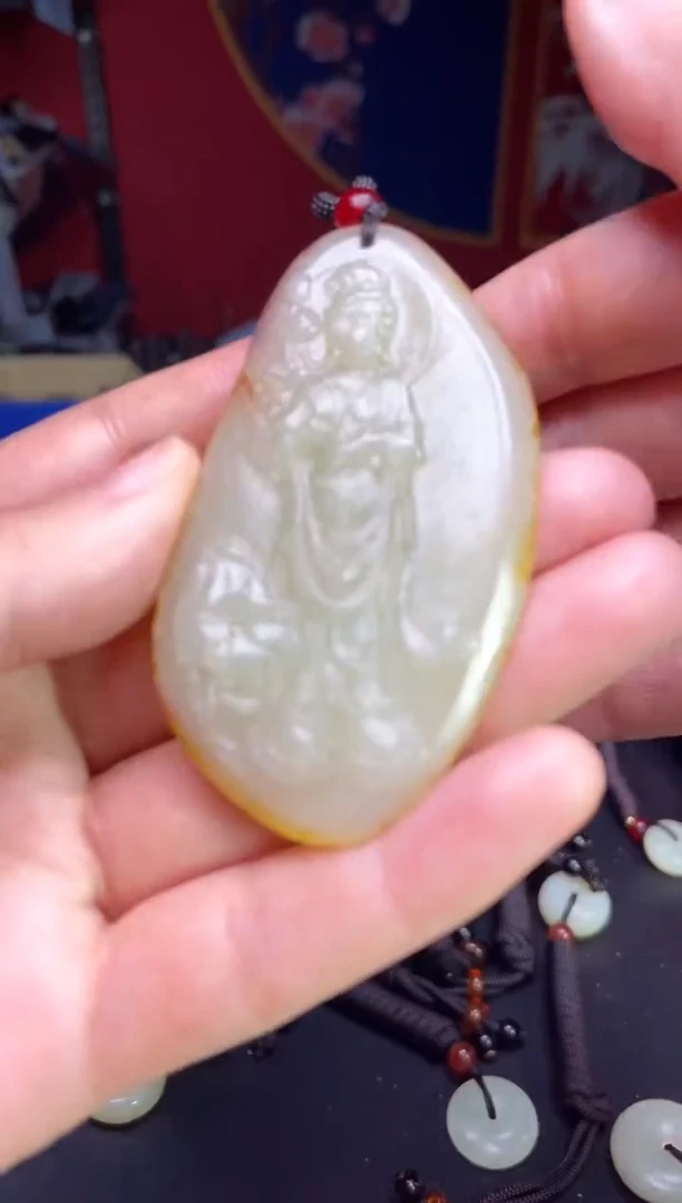 颈饰未镶嵌和田玉123