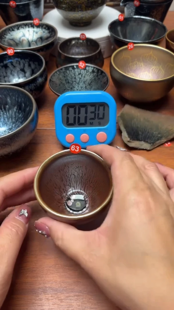 【闪购商品】茶盏63号建盏工匠茶器