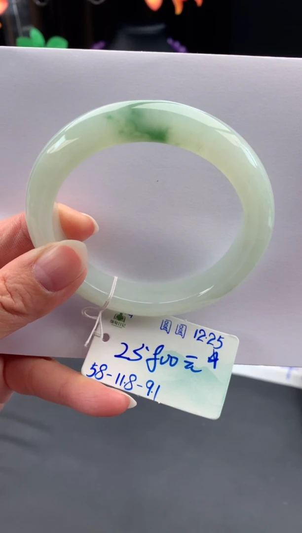 未镶嵌手镯翡翠翡翠自带#送人#，假一赔三