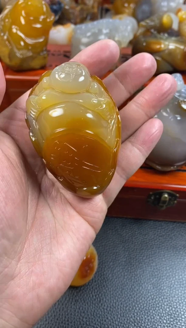 【闪购商品】玛瑙/玉髓手把1未镶嵌1