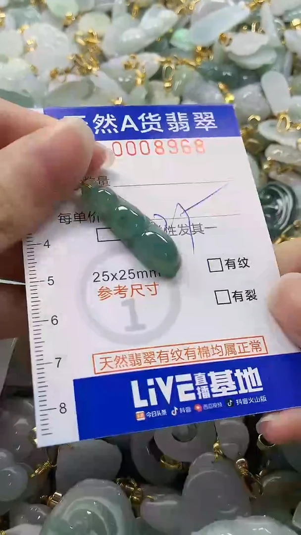 颈饰未镶嵌翡翠纯天然a货翡翠