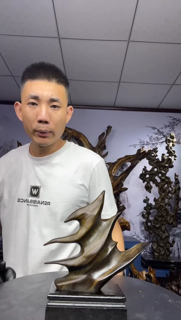金丝楠逗****坊金丝楠木工艺品摆件