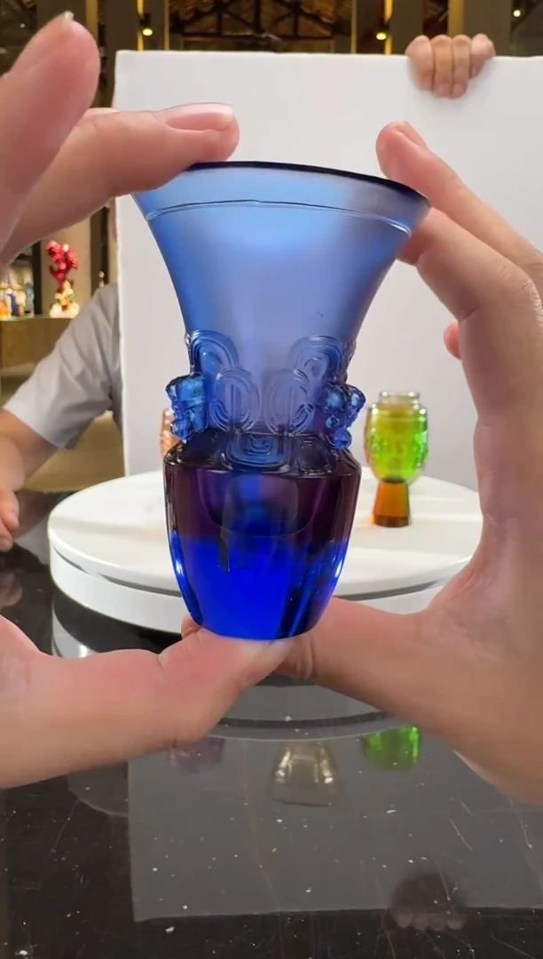 摆件蛟龙纹闻香杯