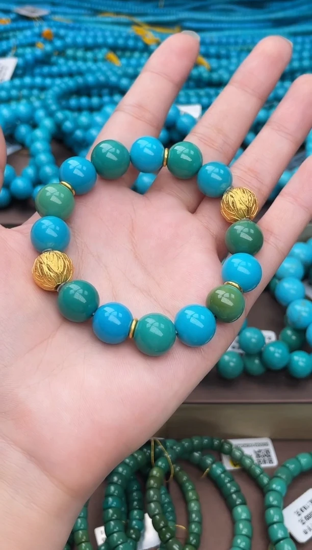 未镶嵌绿松石珠宝奇石A07