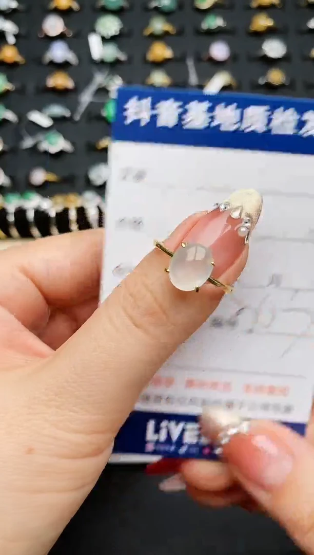 【闪购商品】翡翠戒指银S925镶嵌..........