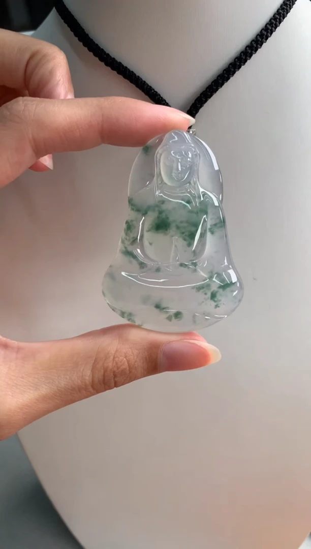 【闪购商品】翡翠颈饰未镶嵌54.4-38.7-5.8