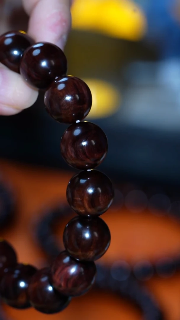 手串/手链黄花梨/降香黄檀【MOYU】海南黄花梨 1.5 文玩潮款手串