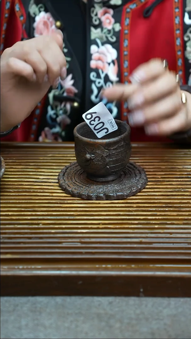 万古烧粗陶手工茶具